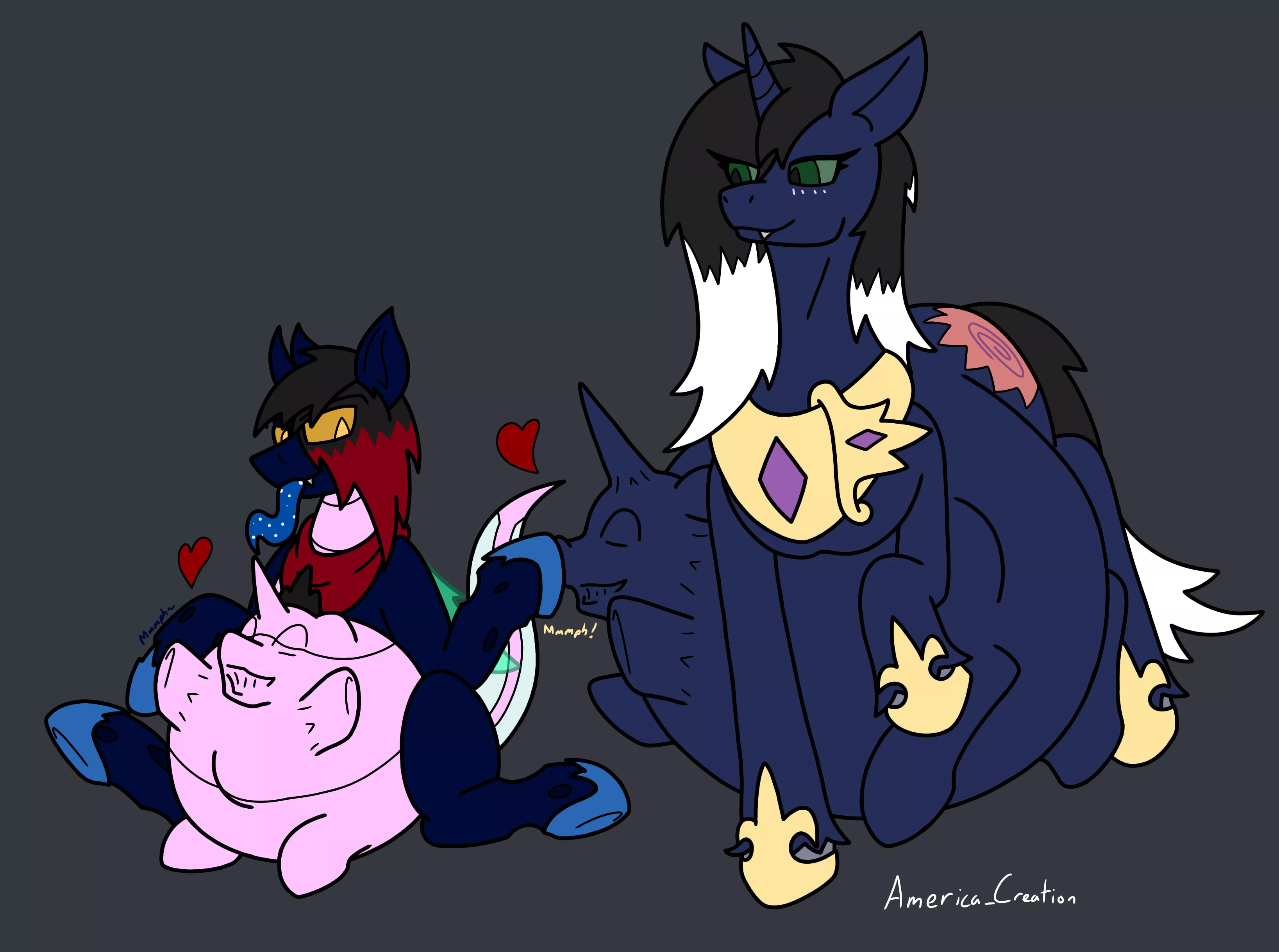 {Image} The Princesses' Vacation (Done by America_Creation) Image is safe vore