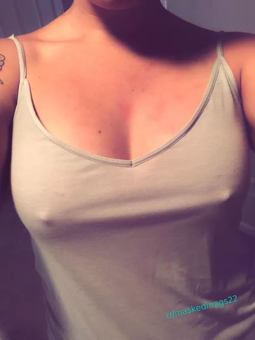 Is this appropriate attire to answer the door? The neighbor seemed quite distracted