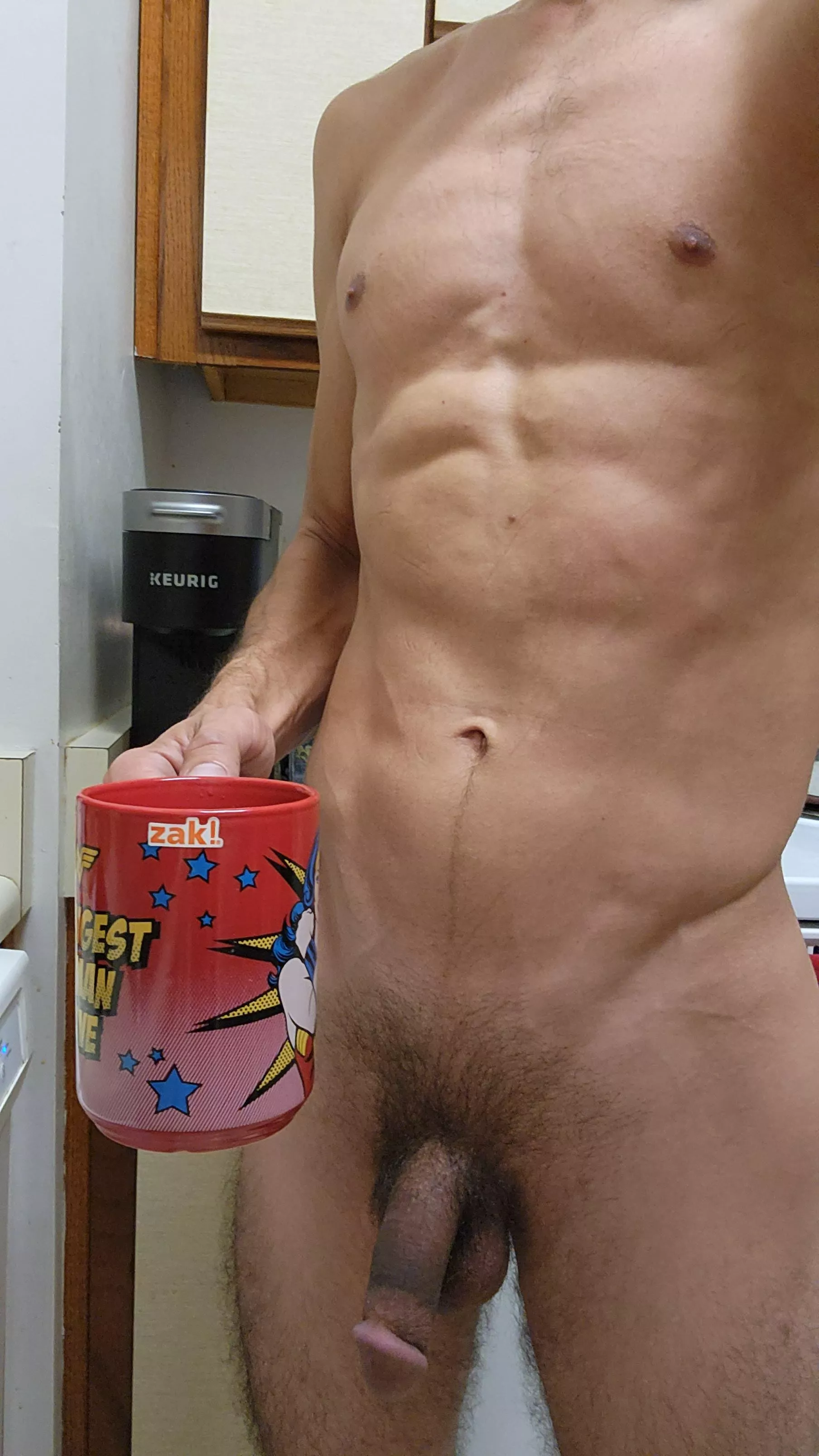 It's not even cold right now. He just wants to sleep in.