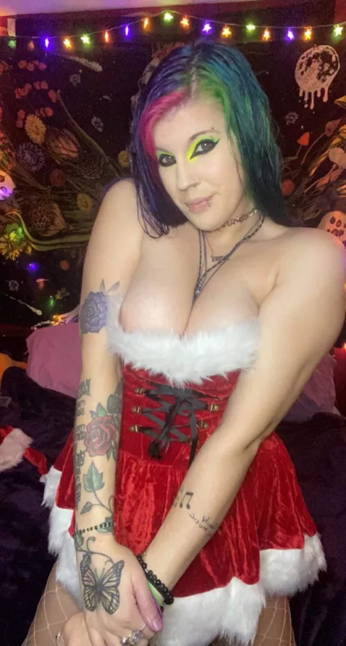 I’ve been a good girl! Do you have my present?