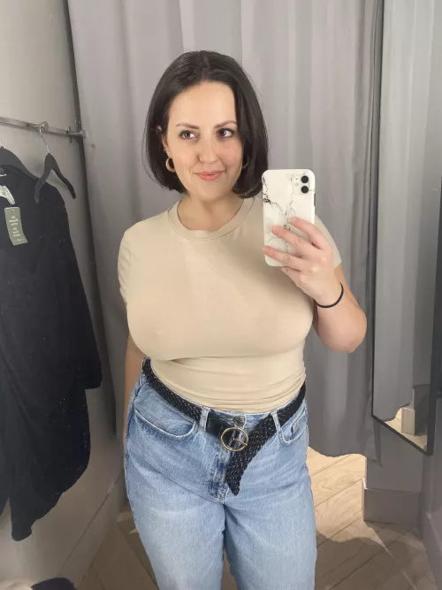 Just the slightest hint of nipple for you today!