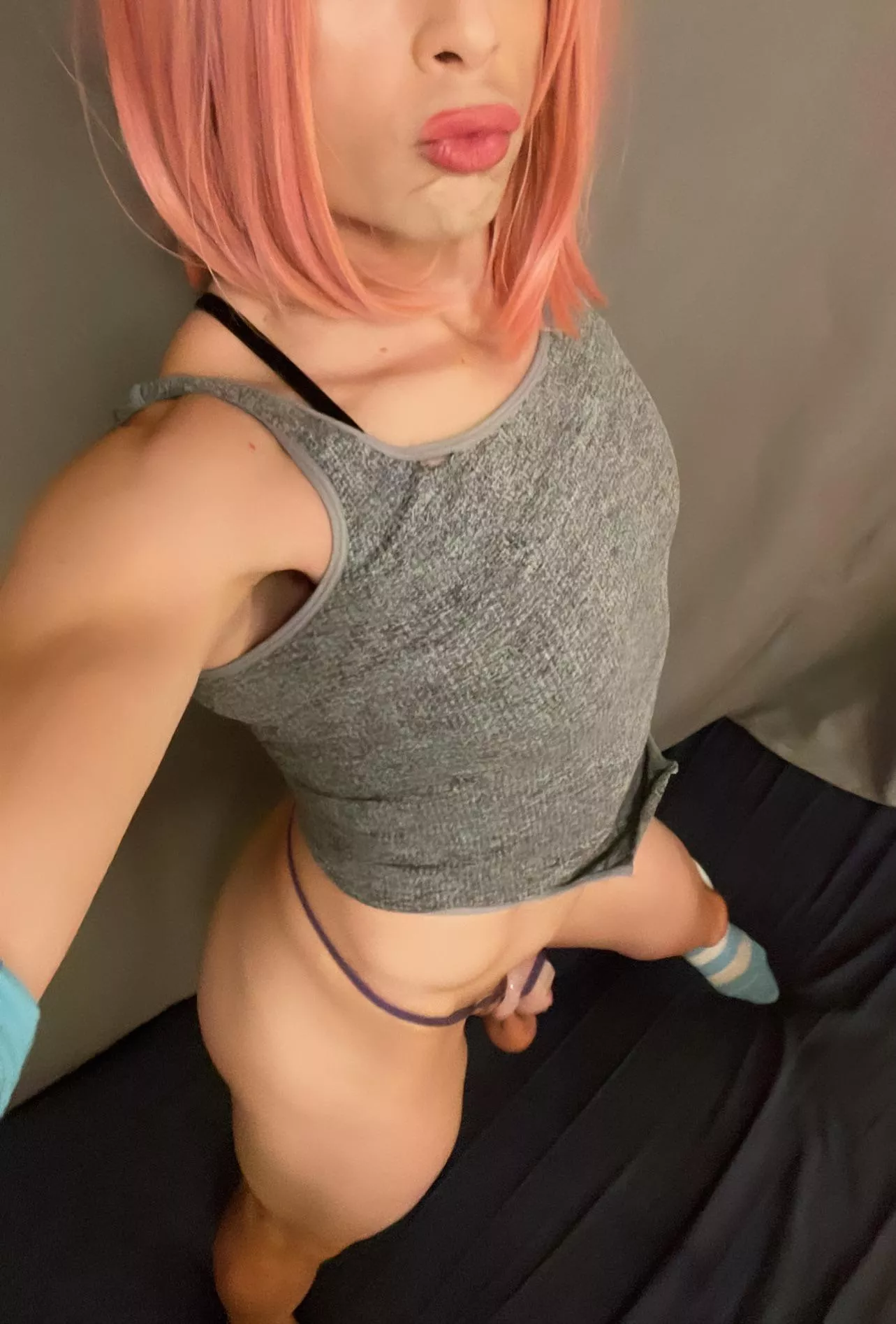 Keep Bambi caged and cock dum. Giggles