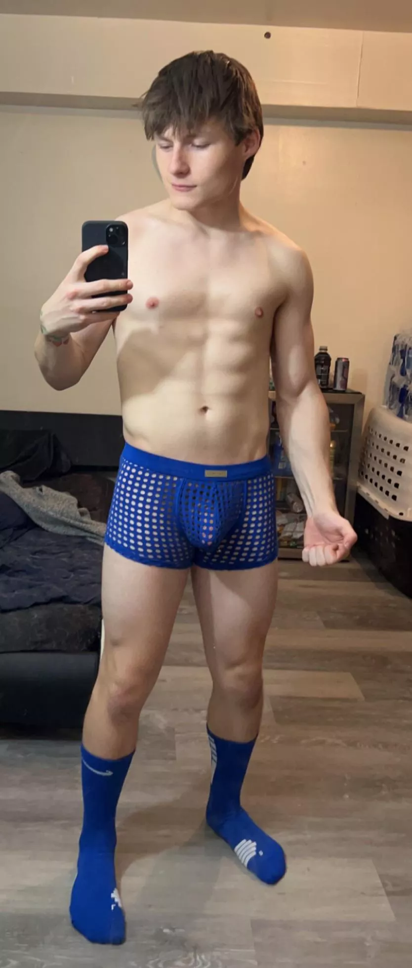 Loving these blue underwear