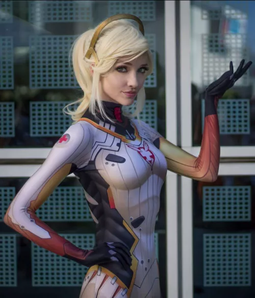 Lyz Brickley as Mercy (Overwatch)