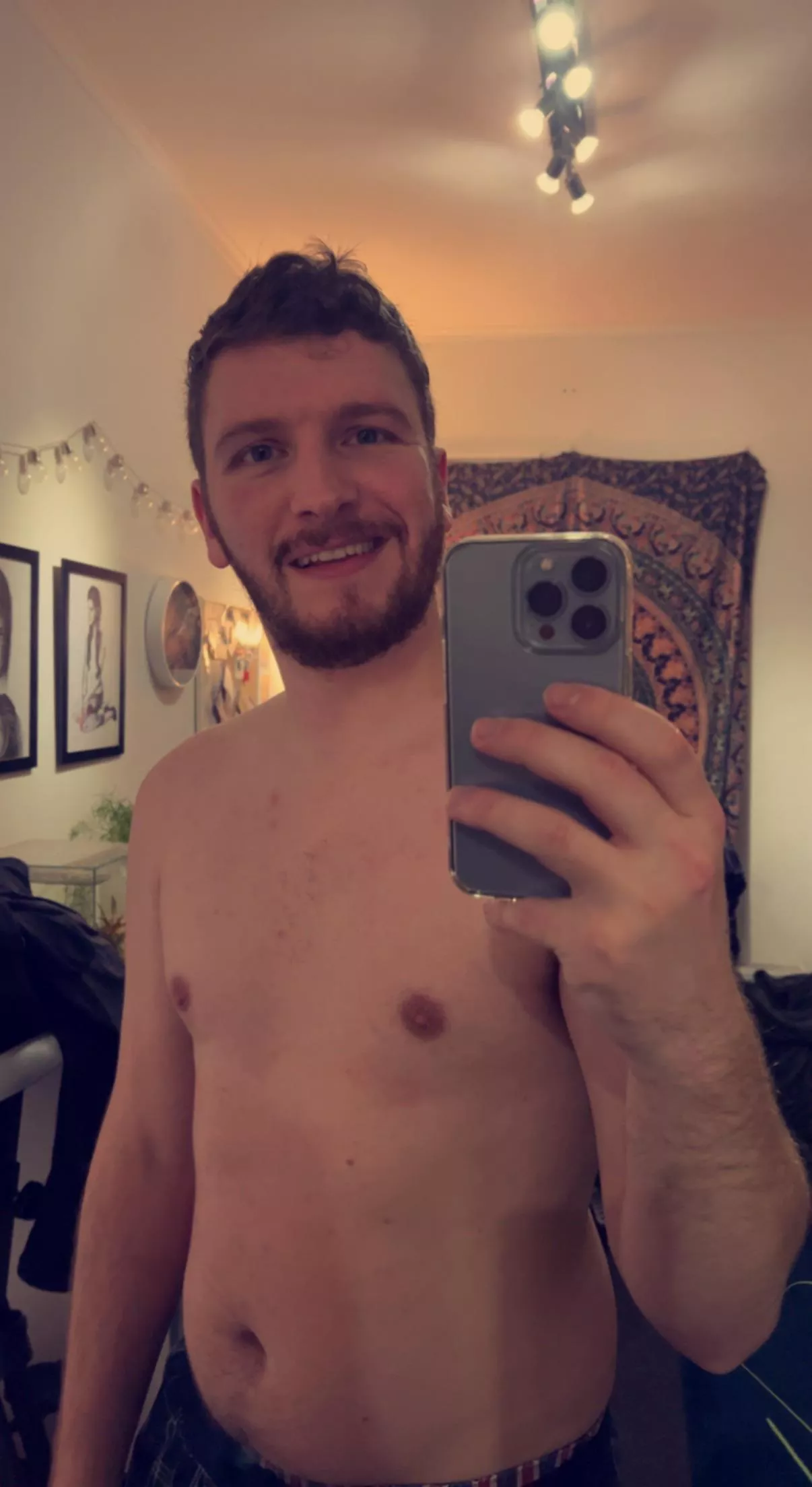 My 10 chest hairs failing to make me an otter 😅