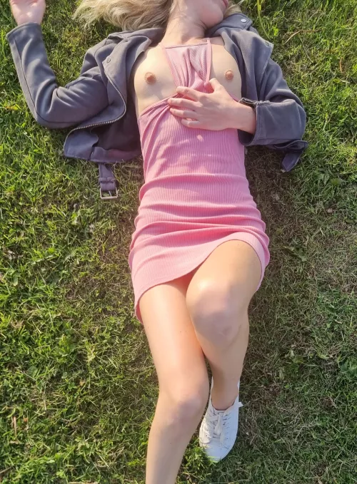 My boobs taste like candy... 🍭🍭🍭