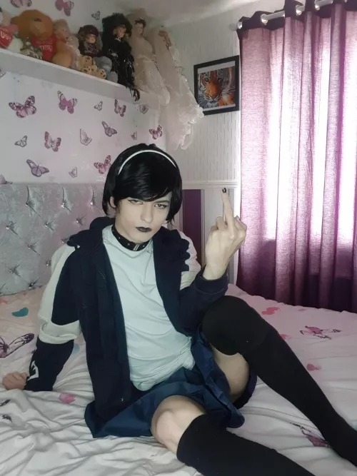 My first attempt at makeup hope it's okay! any improvements would be appreciated💙