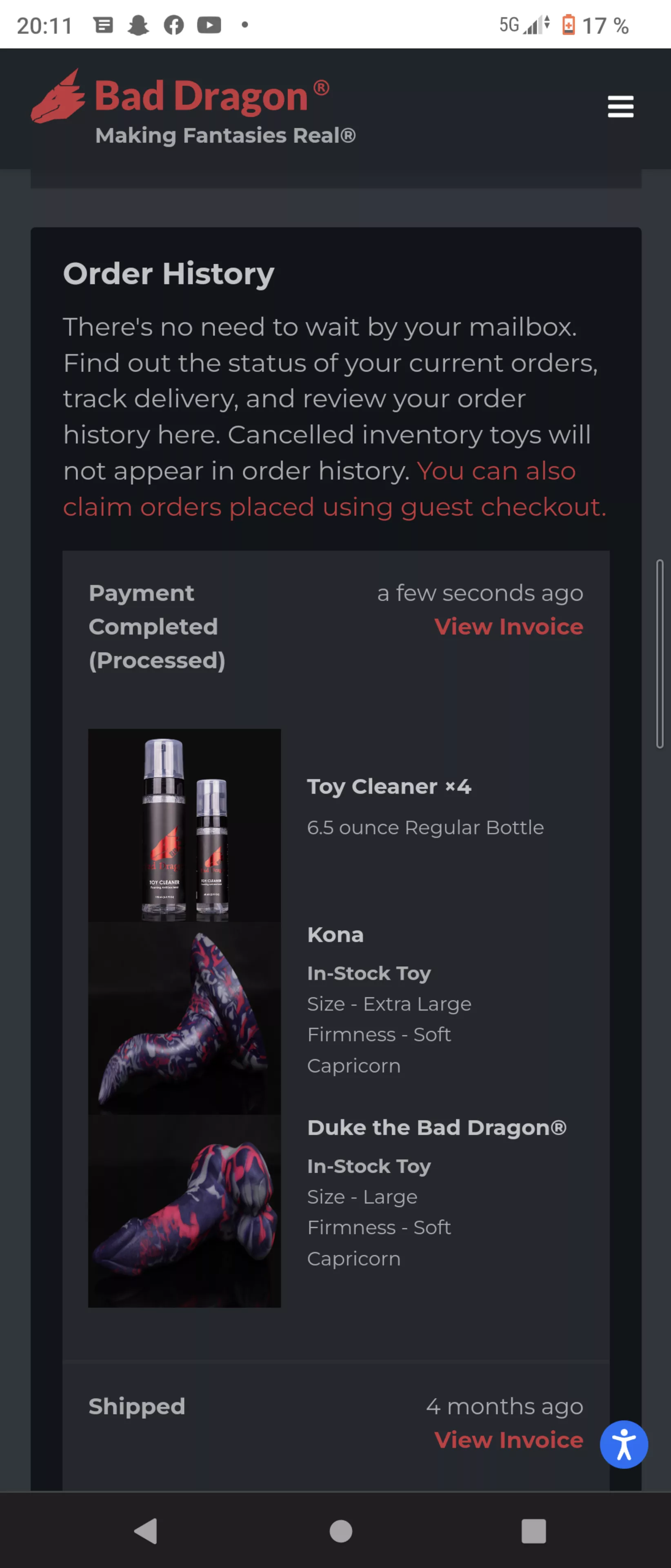 my grab from yesterday