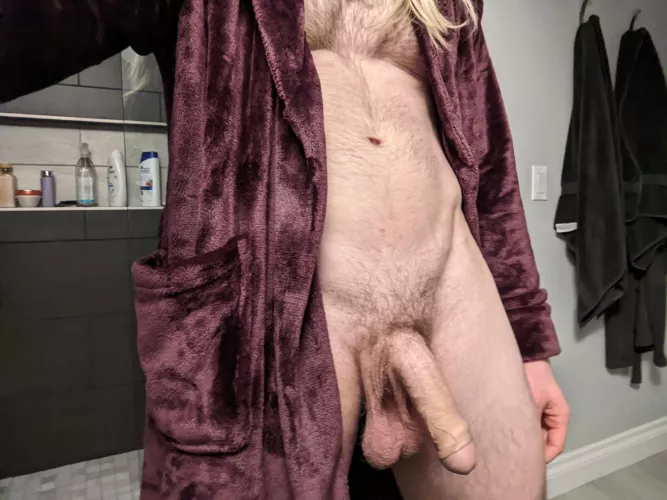 My robe isn't the only soft thing in this pic