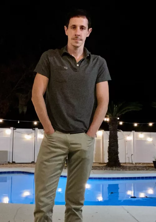 Nice night by the pool