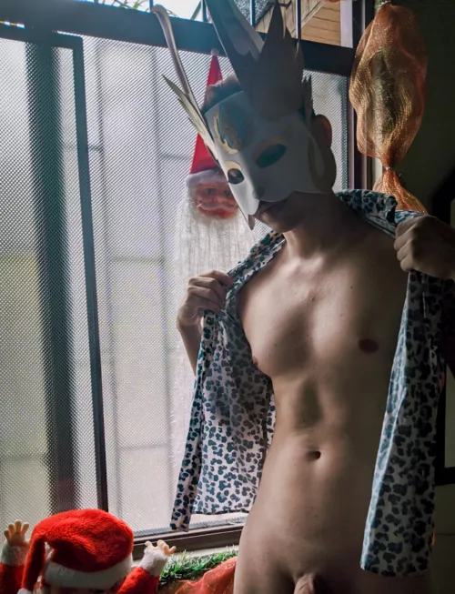 not alone, I'm with Santa sorry for him