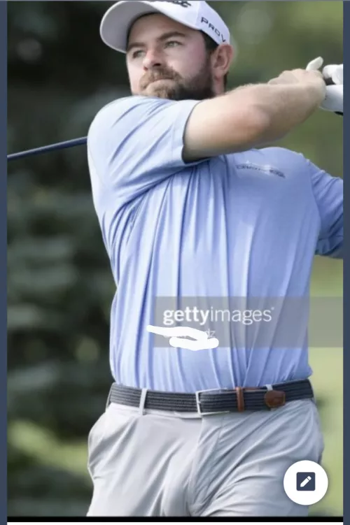 One more golfer for today