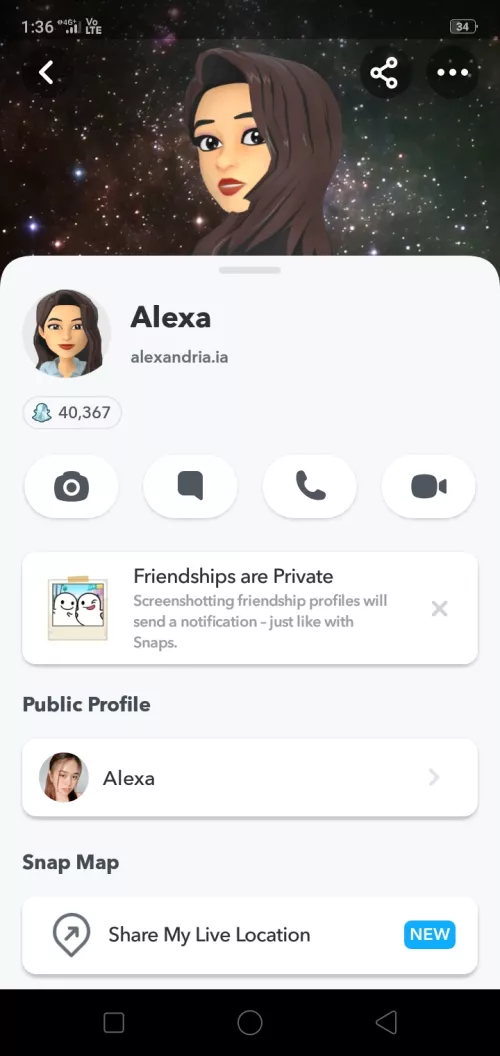 she sends add her (Alexa)