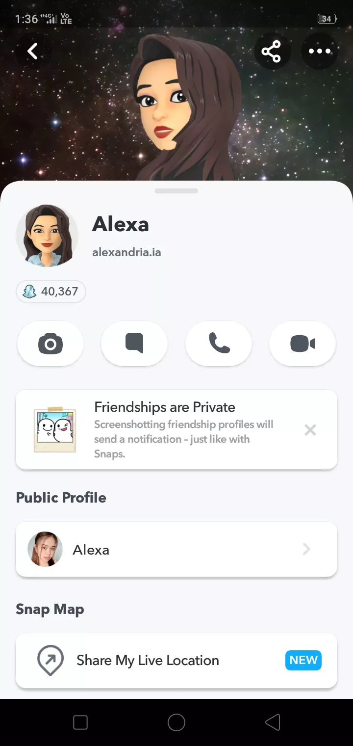 she sends add her (Alexa)
