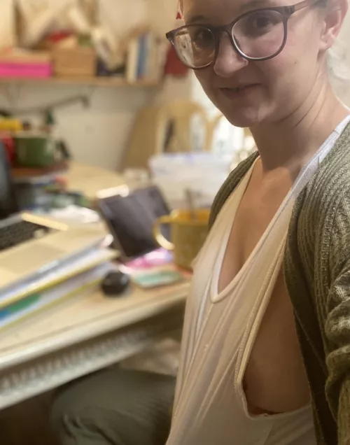 Shh… don’t tell anyone you can see my nips