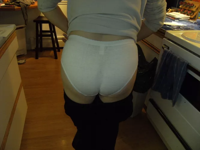 Showing in the kitchen