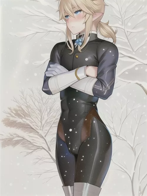 so I I use ai art on link and this came out