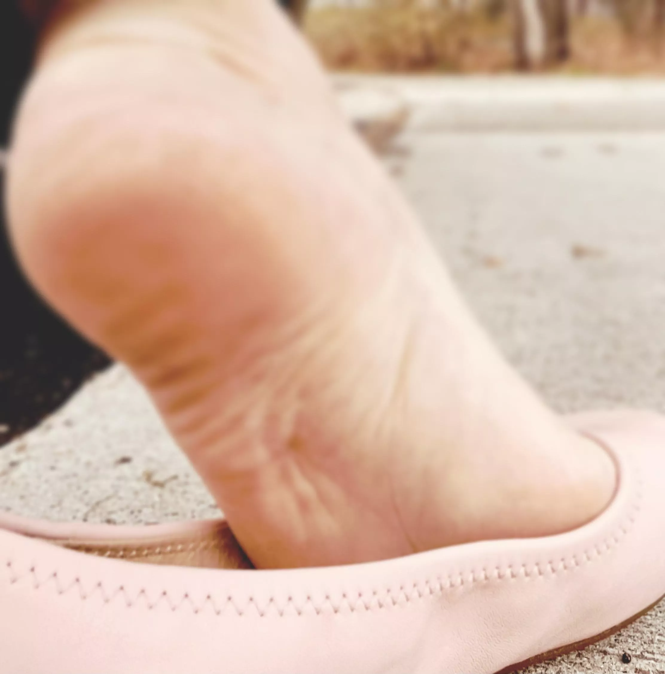 Sole searching in the park