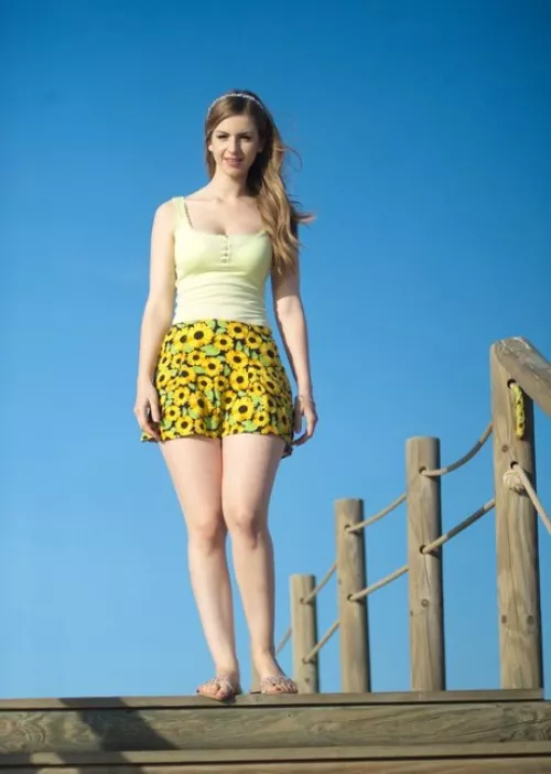 Stella in the sun...