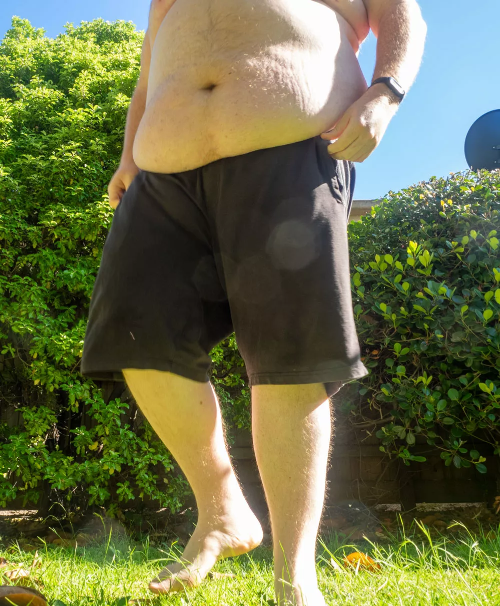 Sun's out shirts off