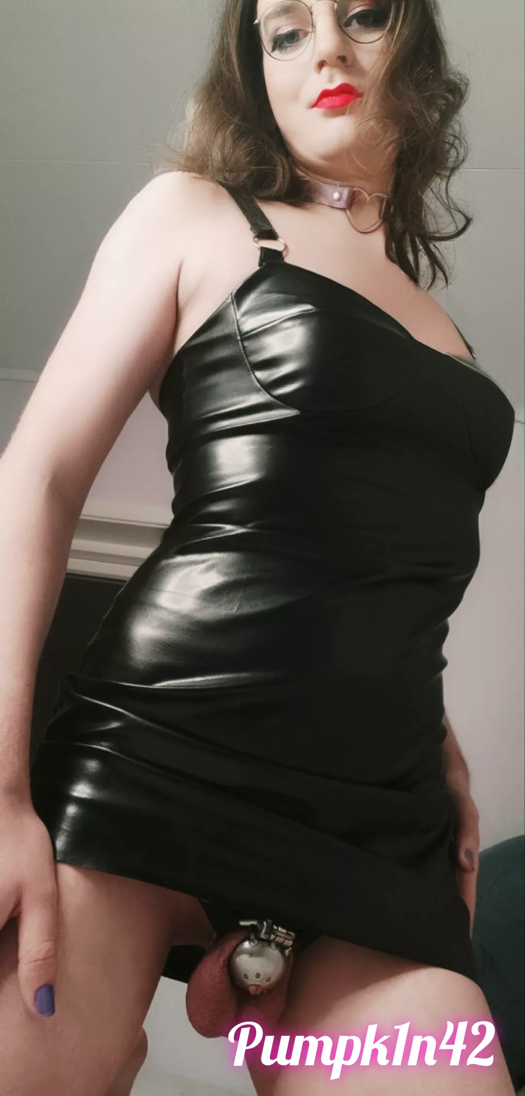 trying to look up my dress?