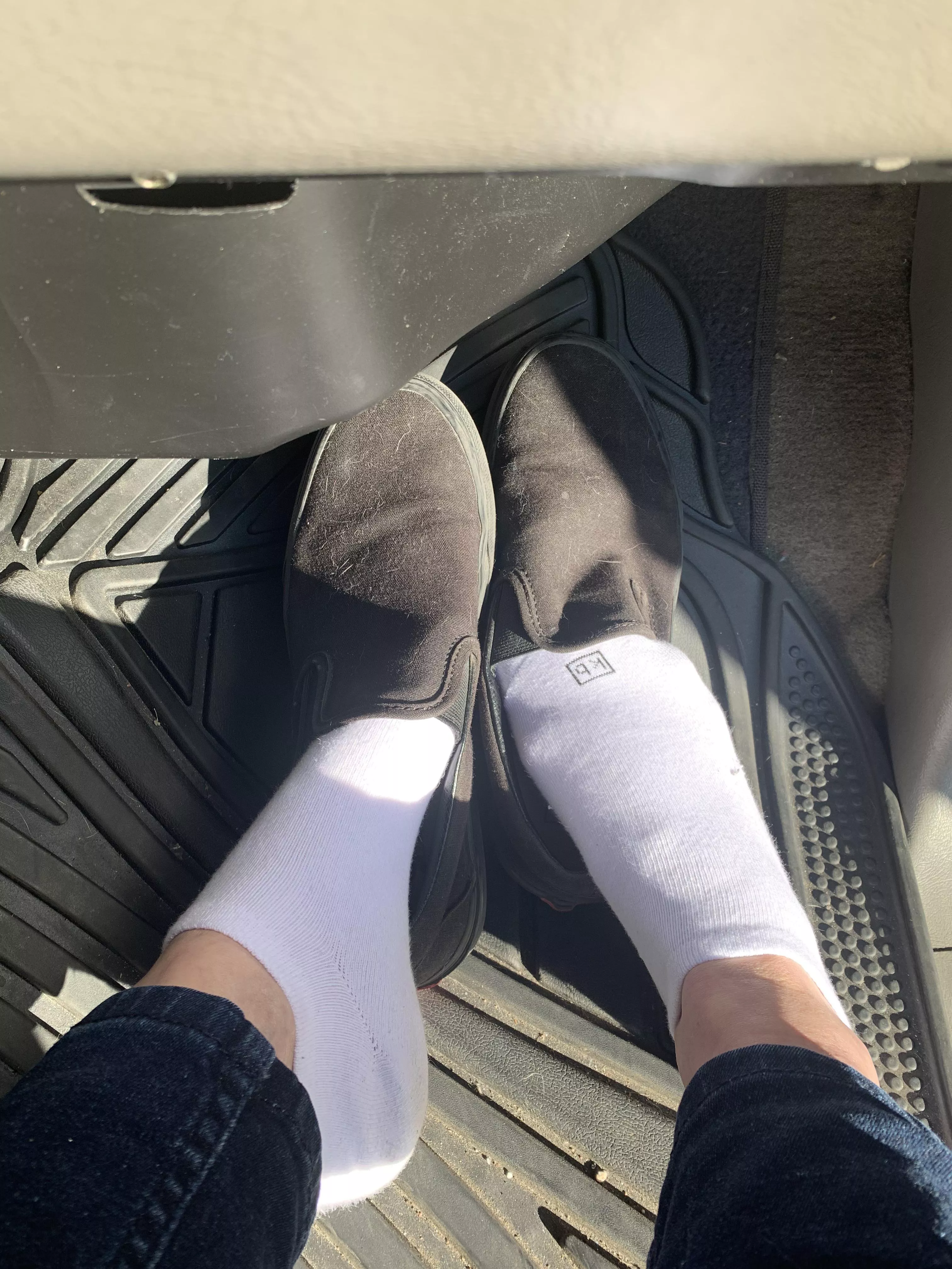 Vans and white socks kinda day.