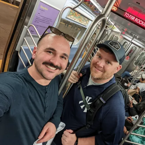 We got to visit NYC this year, BFs first time in the East Coast, he loved it.
