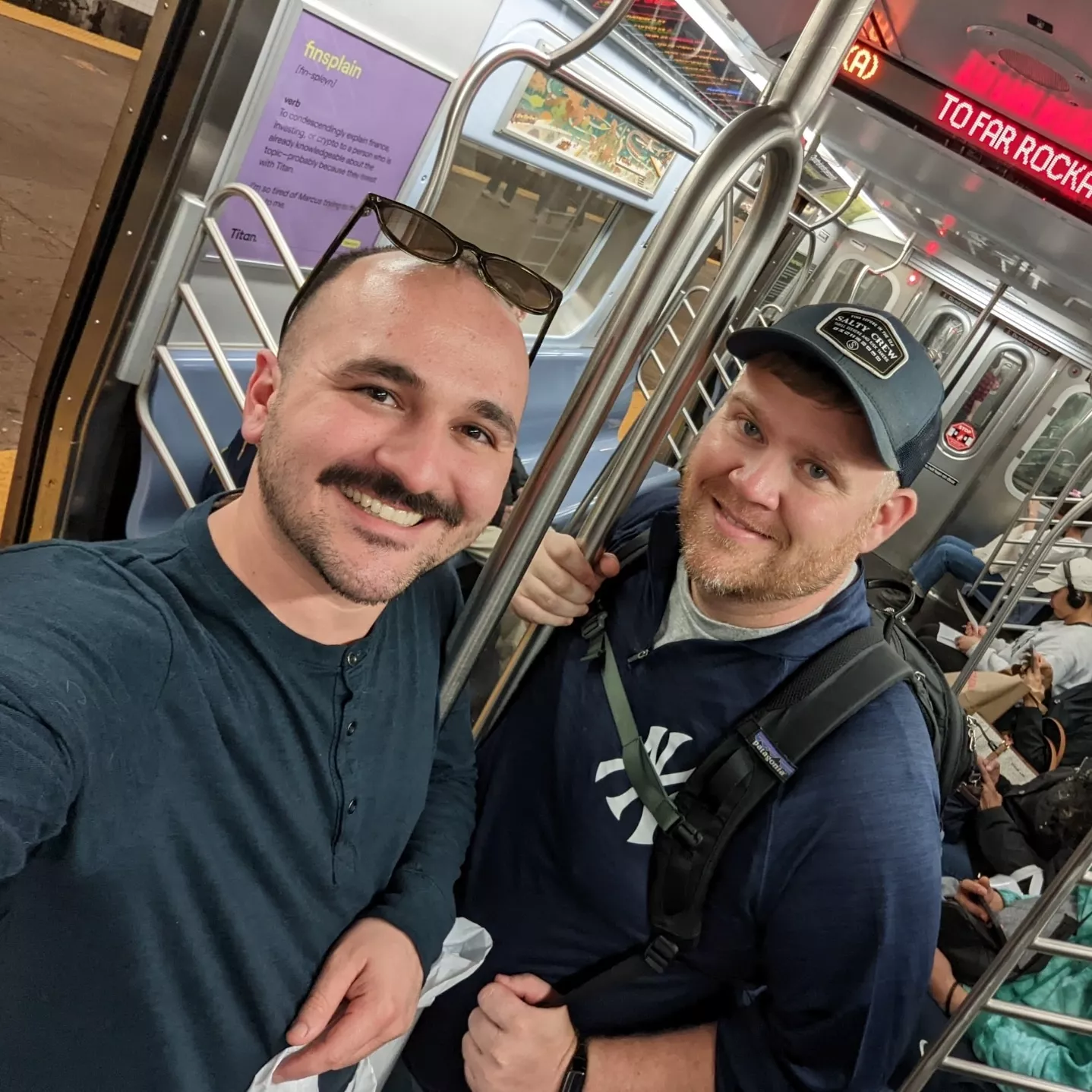 We got to visit NYC this year, BFs first time in the East Coast, he loved it.