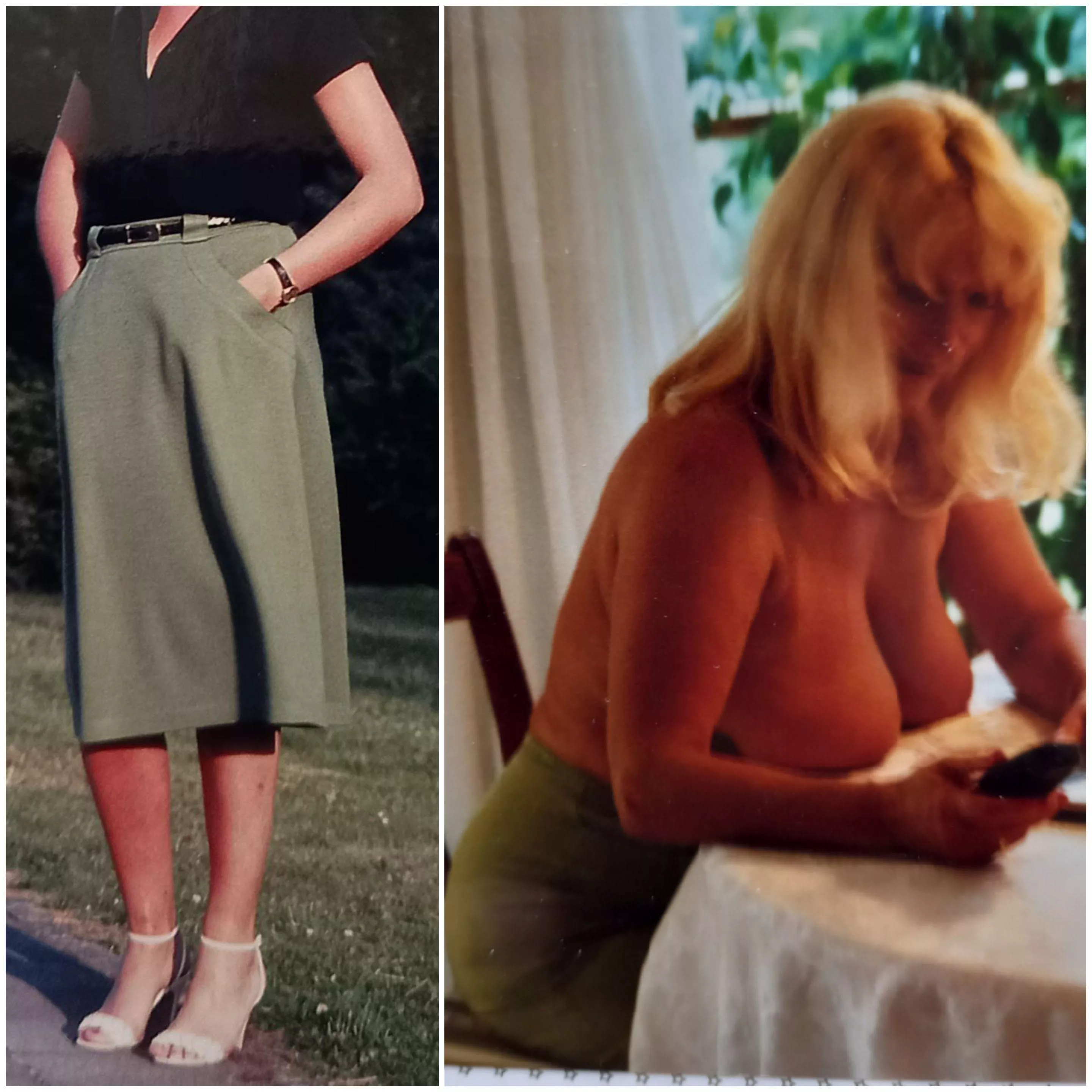 what would you do when.i am dressed with this skirt at the table