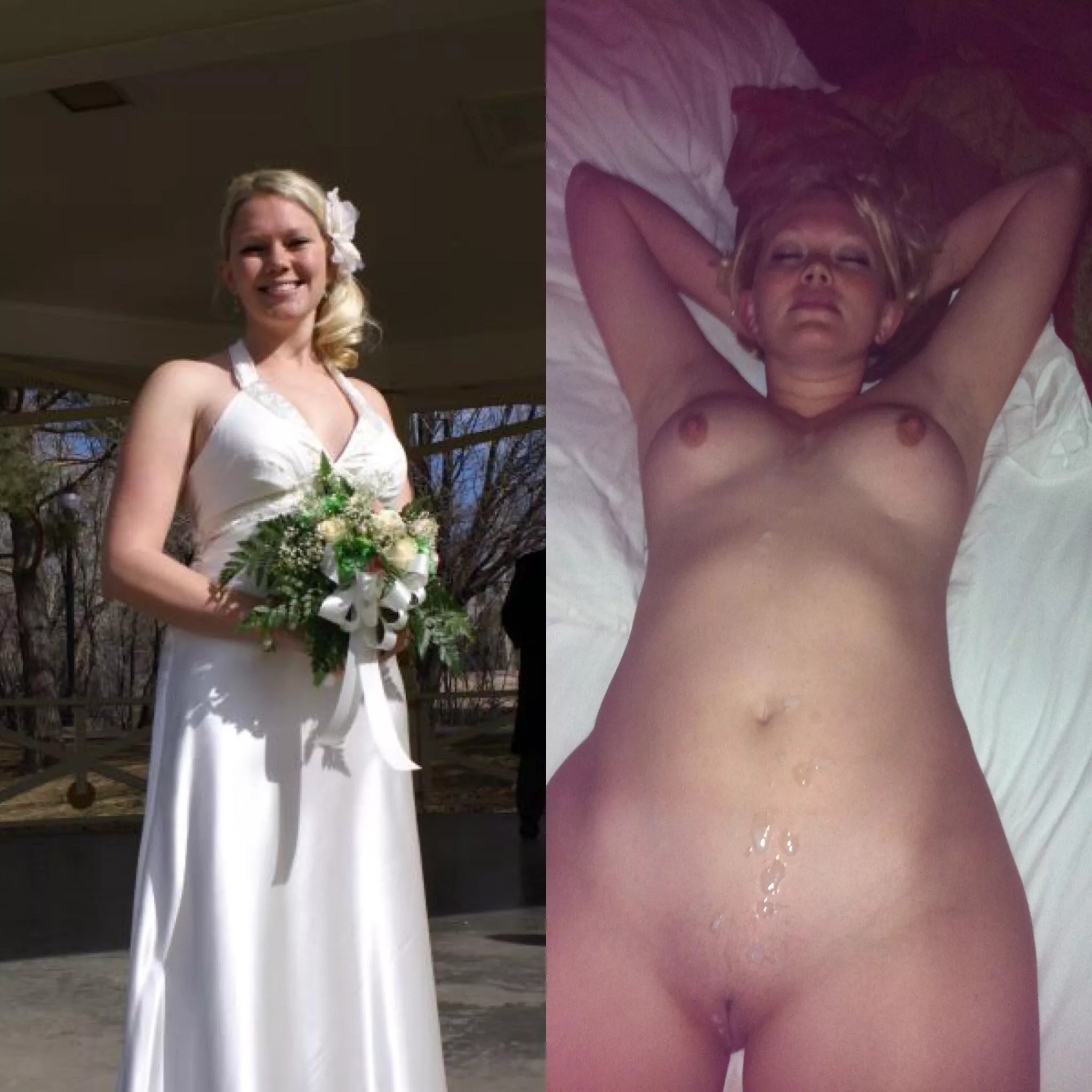 Who cums first if you fuck my wife, you or her?