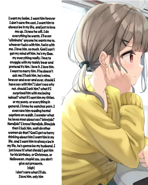 Your Girlfriend thinks about you [11th Caption] [Mentions of Sex] [Wholesome] [NOT a series. one off caption]