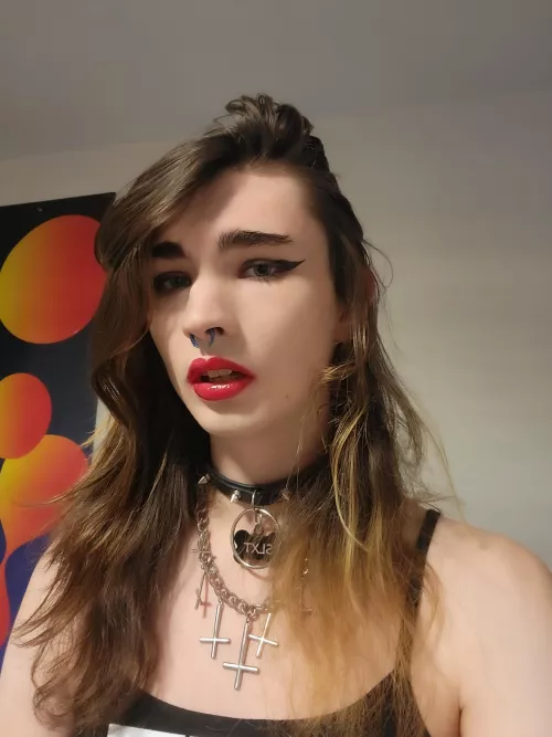 1st day of bimbofication/dollfication