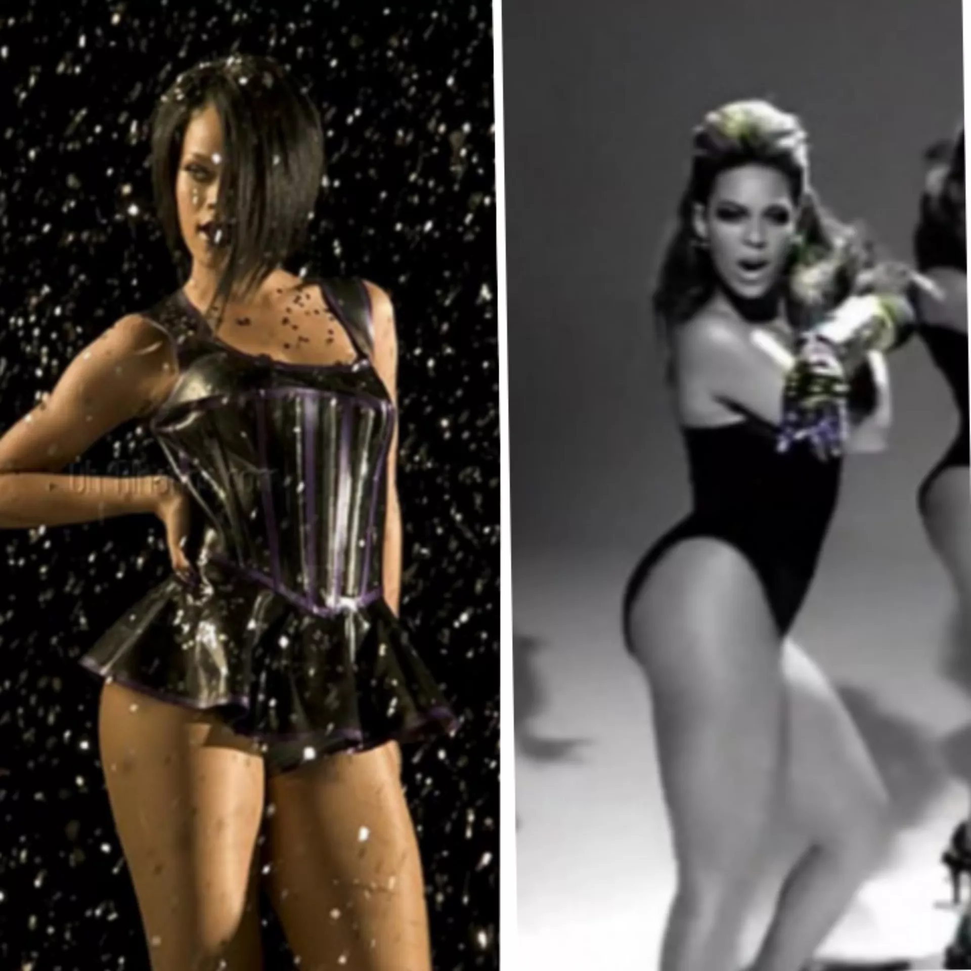 2 most famous songs, 19 year old Riri in Umbrella or 27 year old B in Single Ladies?