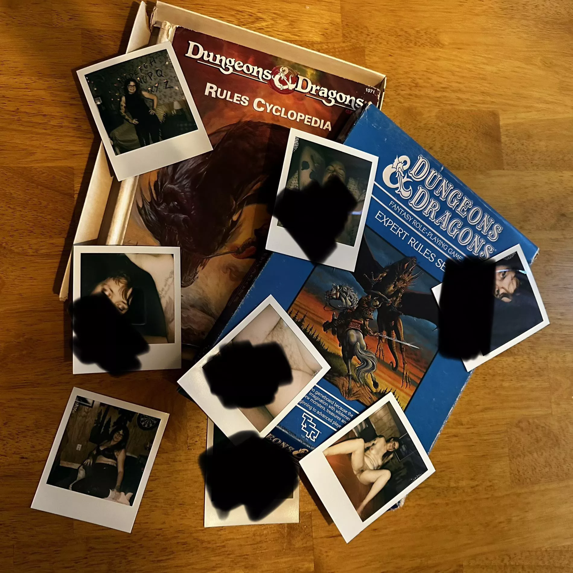 80s style Polaroid fun… who wants to see the rest?