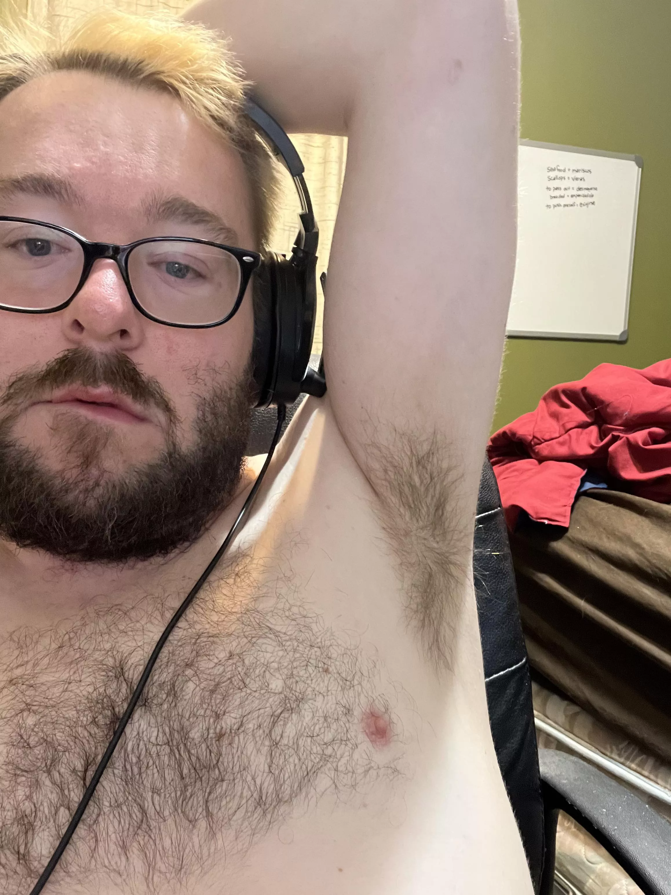 All clean after a shower