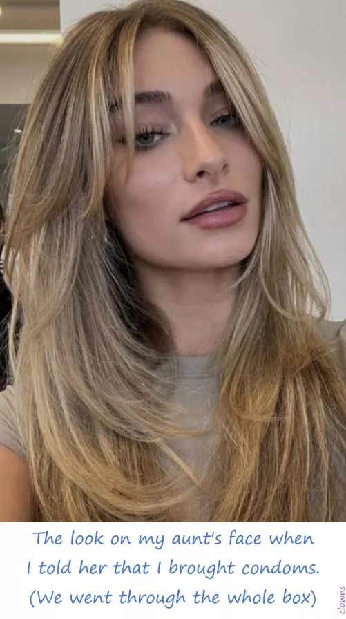 [aunt] Sometimes, you just have to put yourself out there.