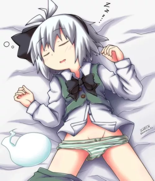 ayo, look who fell asleep first! [Touhou]