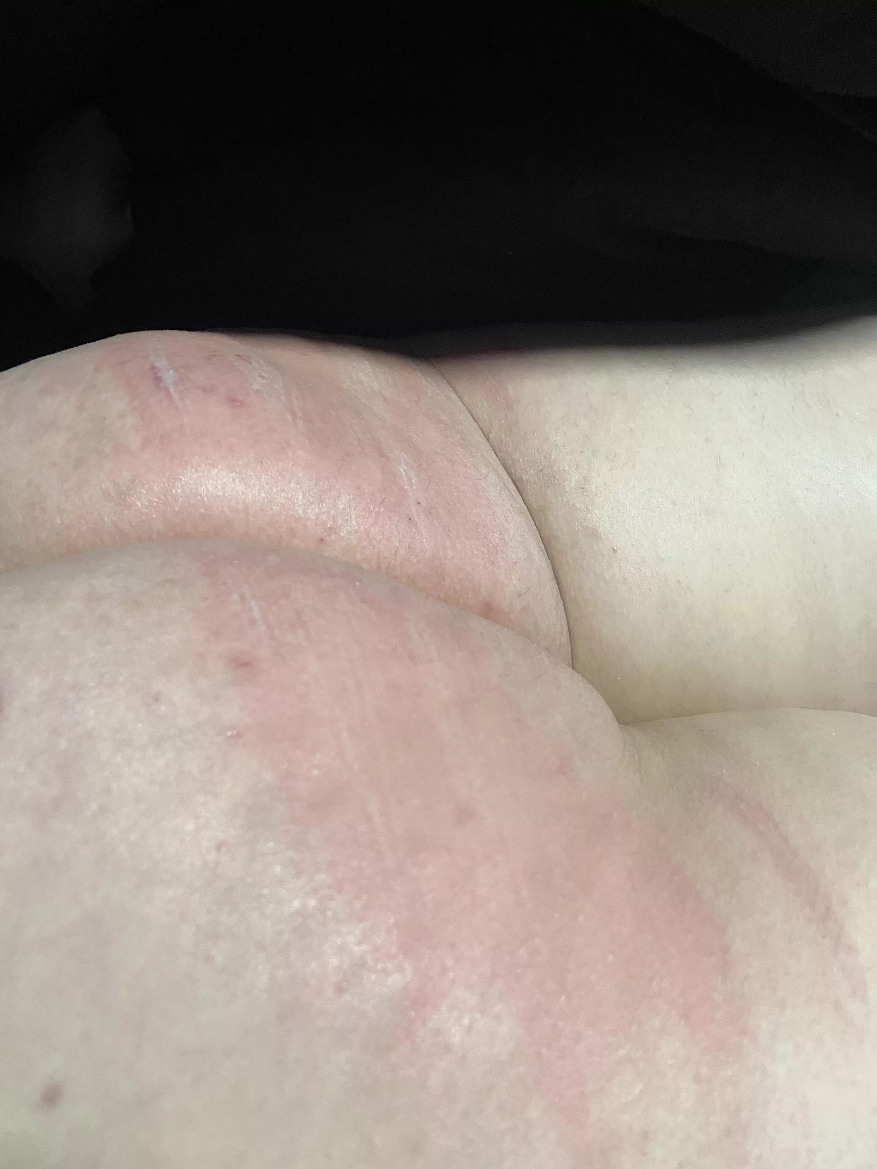 Been a while cus we haven’t been feeing well, but I’ve kept track of the amount of times my slut’s been using first person when talking about herself, so she got a good caning now.