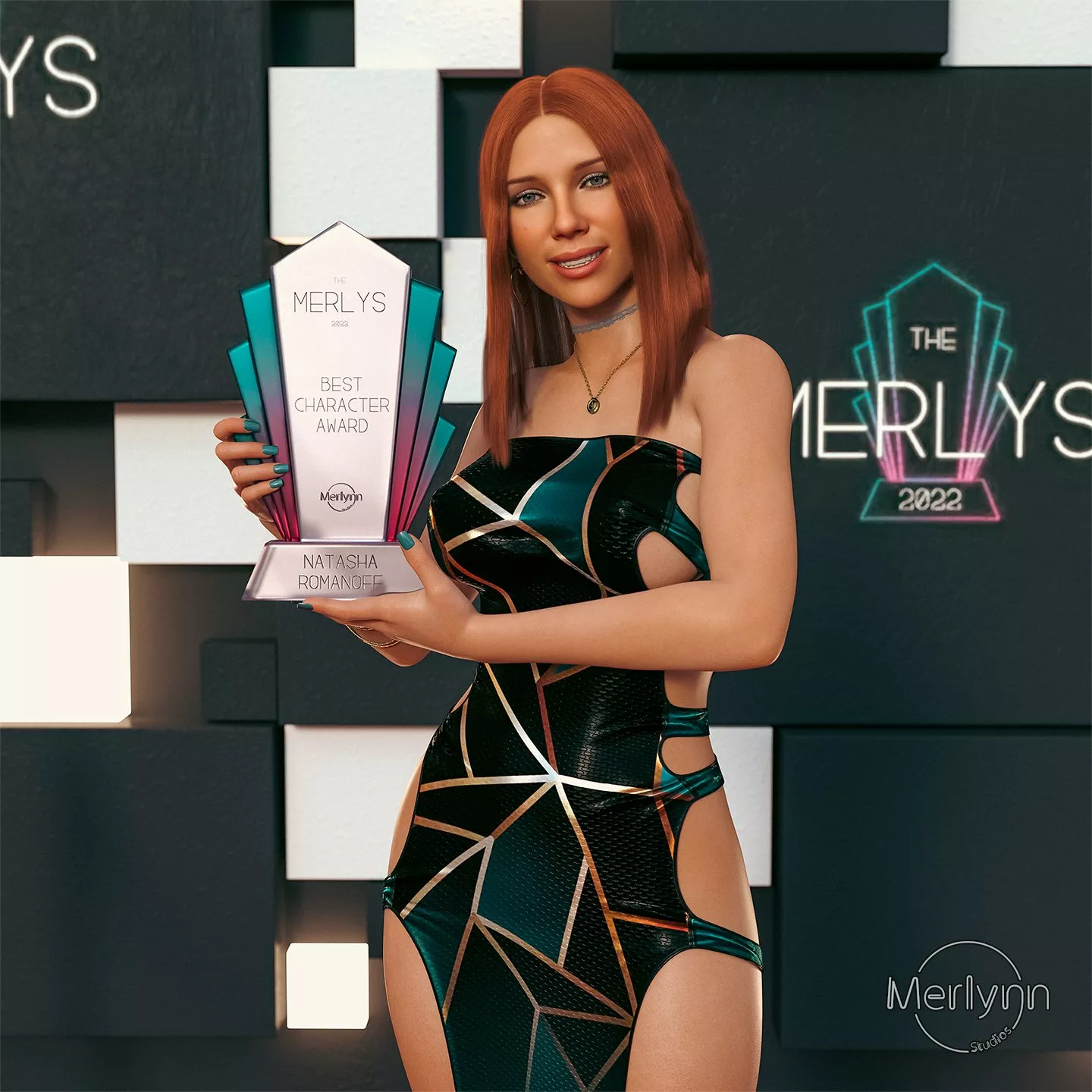 Black Widow - The Merlys Award - 2022 Best Character Award (MerlynnStudios) [Marvel]