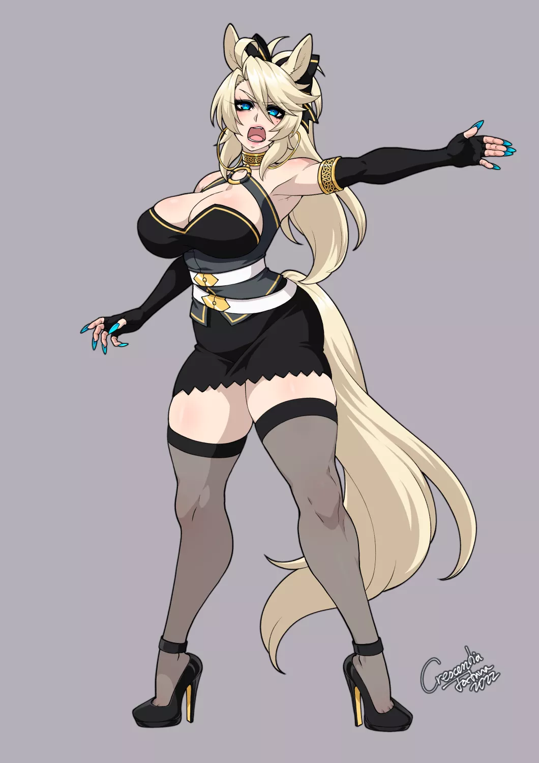 Characterart - Chelsea - angy honse [by Crescentia Fortuna / Projekt Wolfenstahl]