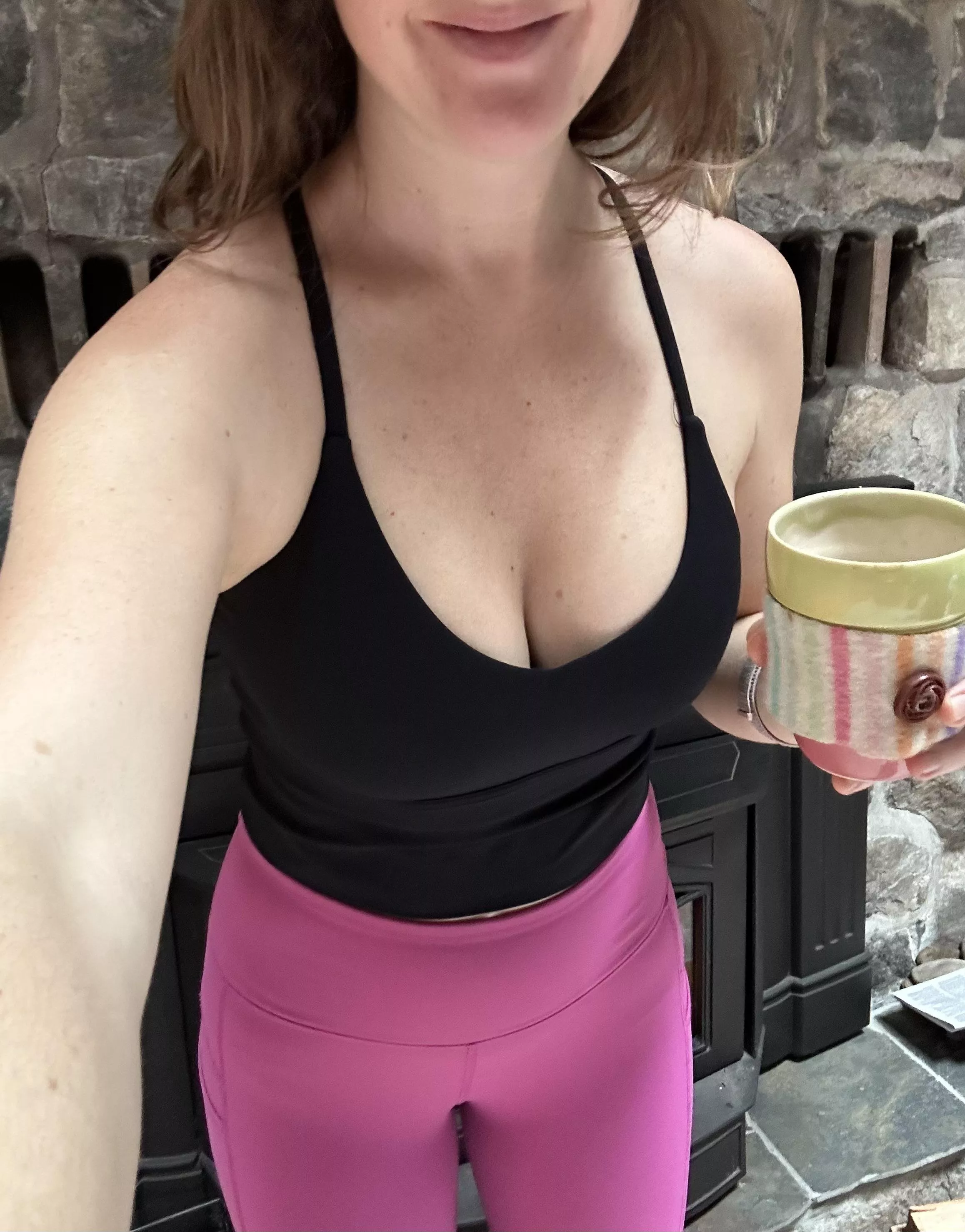 Coffee + tits = Sundays best