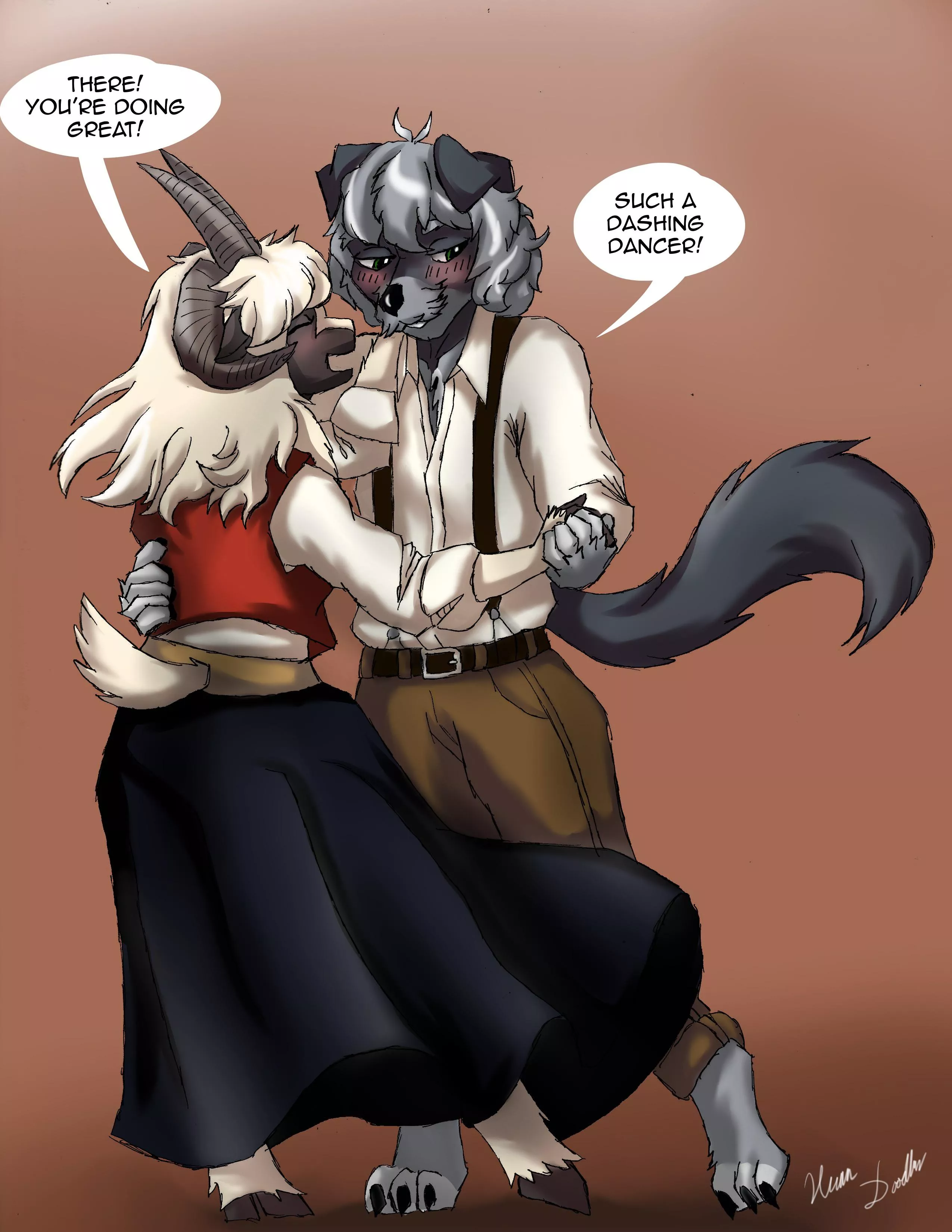 Dancin’ (@HuanDoodles)