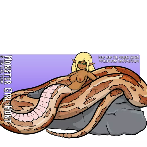 Desert Lamia (Monster Girl Hunt - adult game)