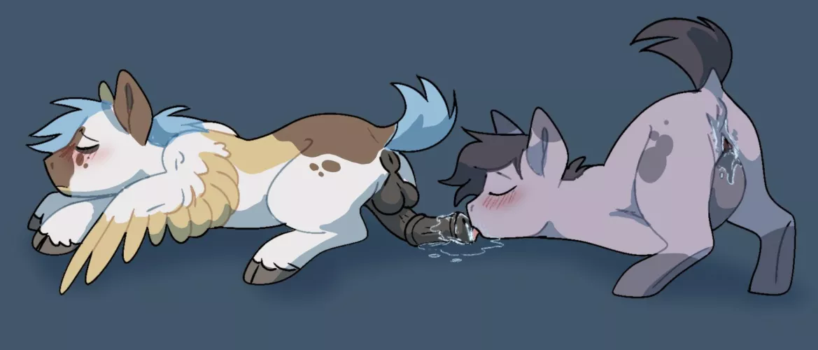 Doing him a favour (MF) (my art)