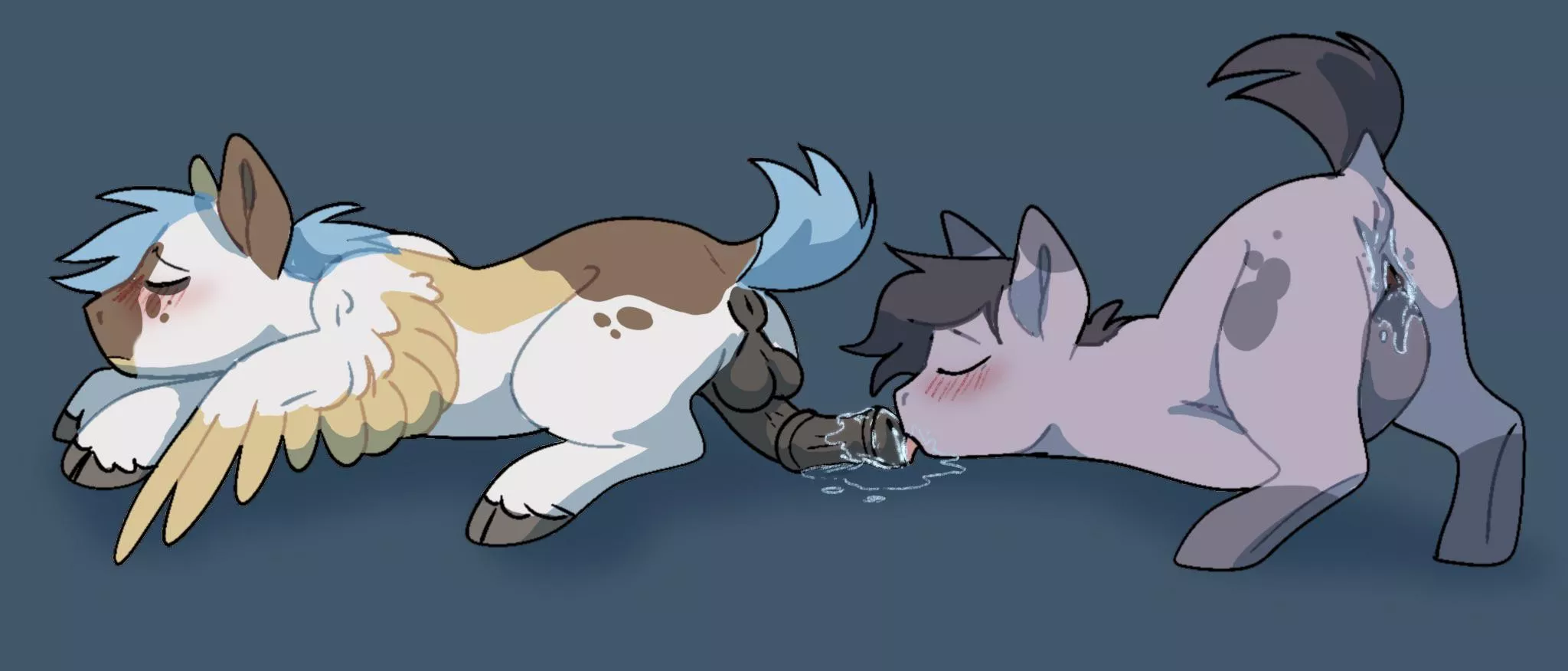 Doing him a favour (MF) (my art)