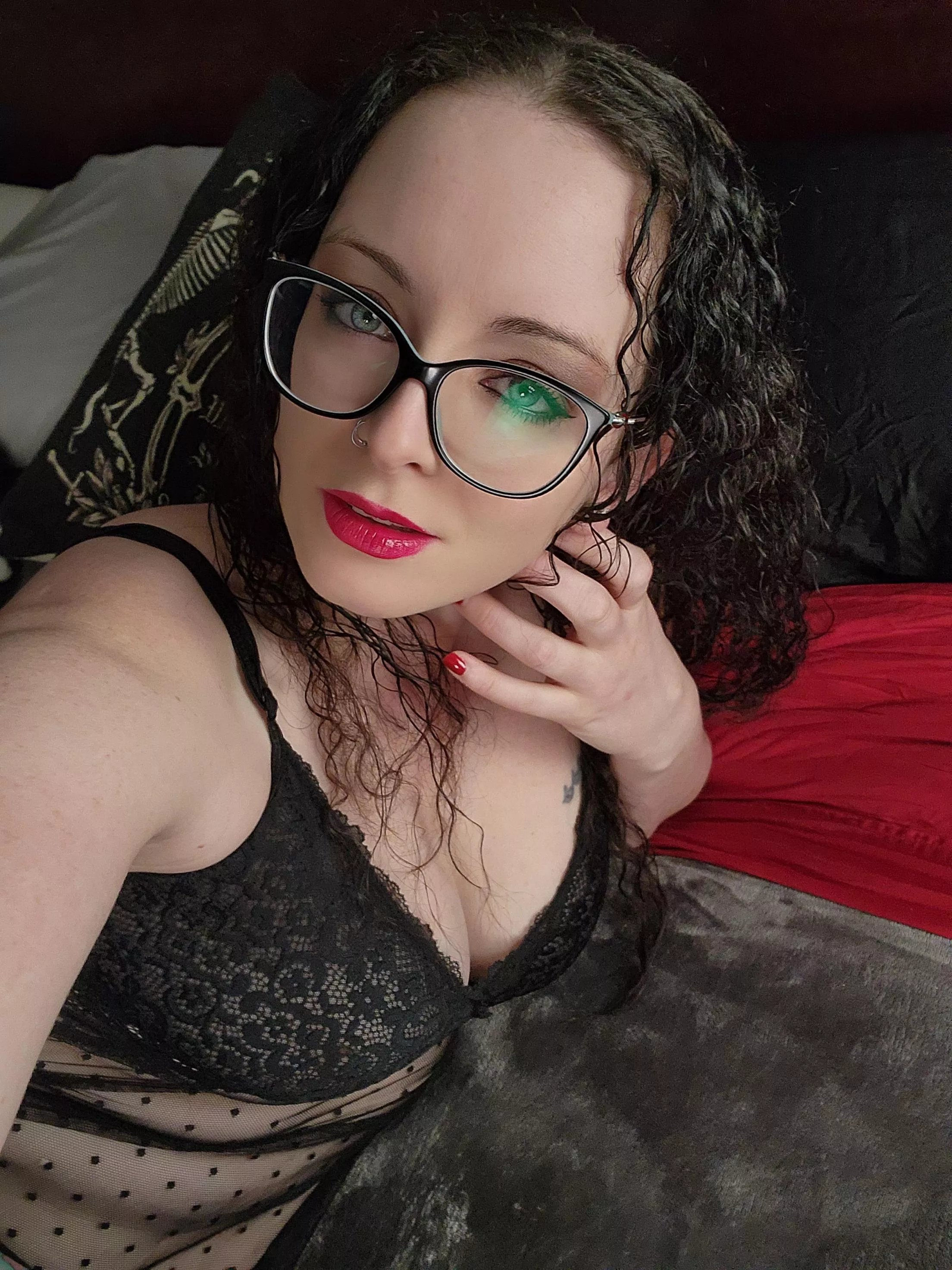 fresh out of the shower