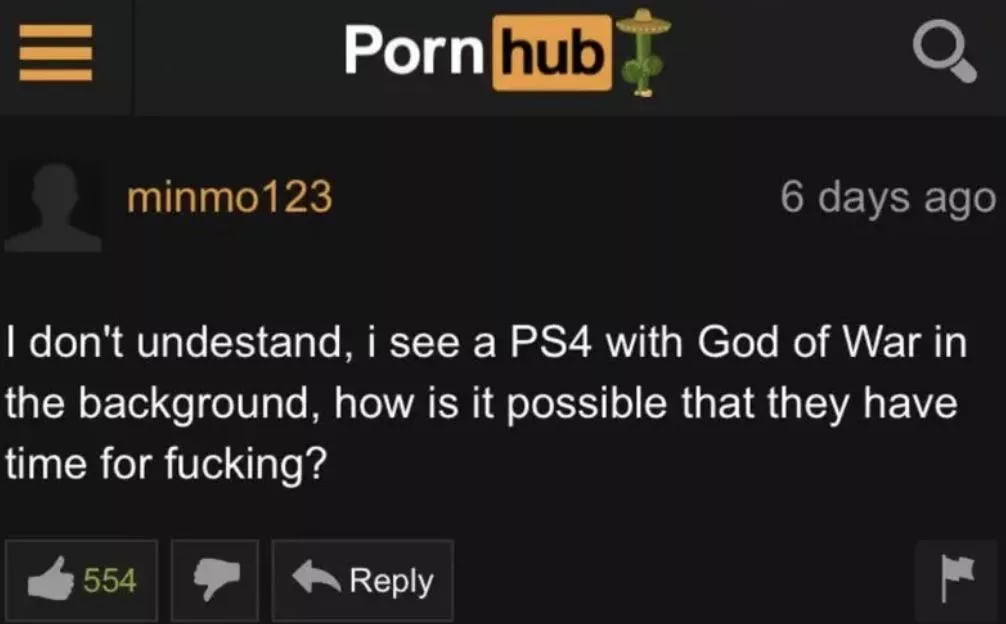Gamer on phub