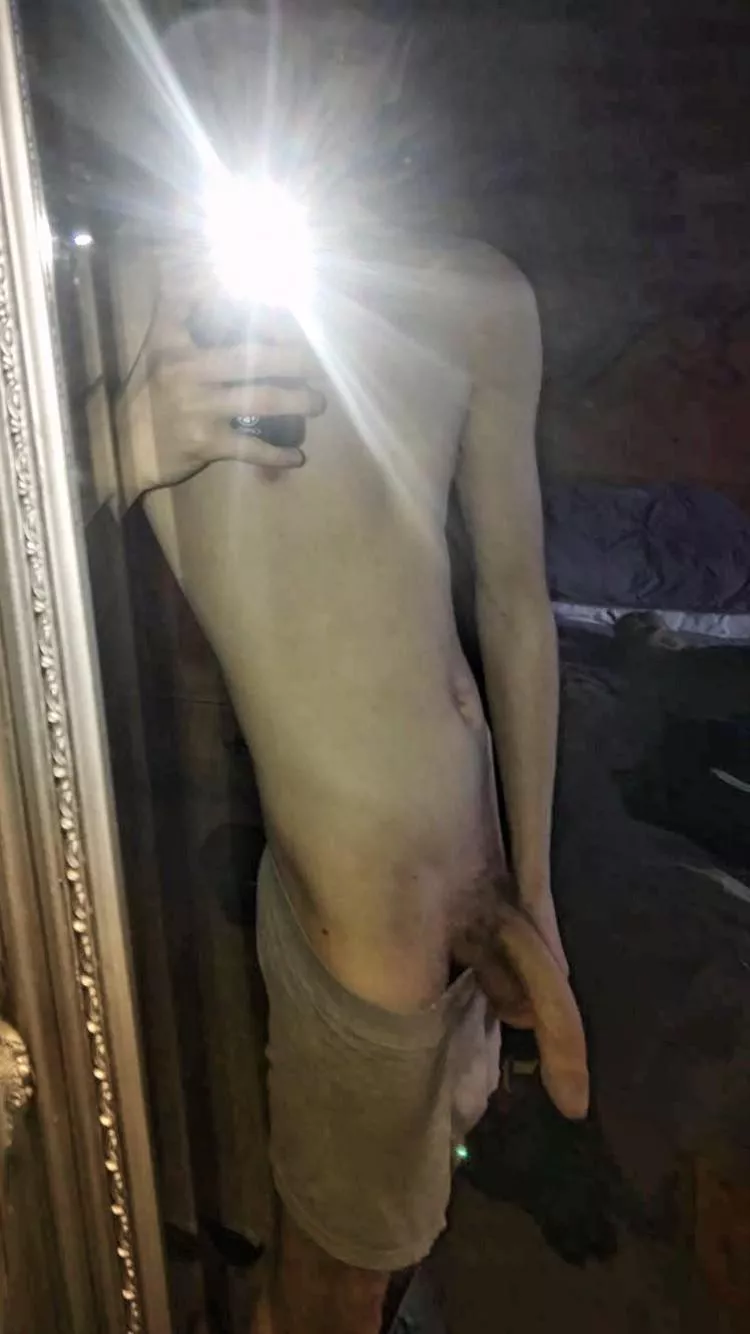 get on your knees for this big dick