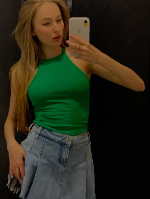 Go shopping to touch myself in changing rooms, it’s extremely exiting