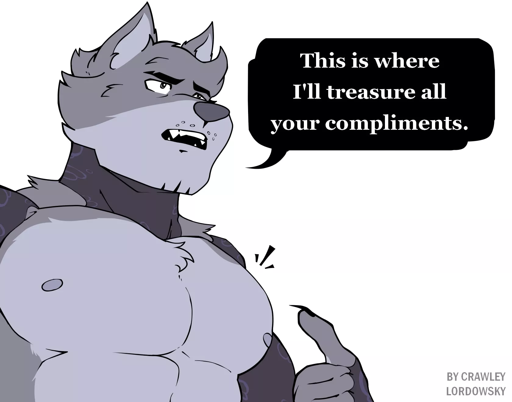 Grey's answer for compliment from Tumblr